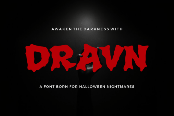 Dravn: The Bold Typeface for Crafting Dark Elegance
