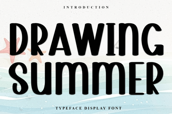 Drawing Summer Font: A Visual Asset for Digital Marketers