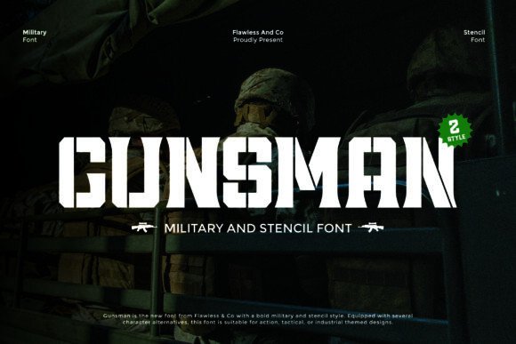 Font That Commands Attention: How Gunsman Elevates Your Brand