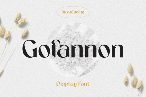 Gofannon: A Serif Font That Elevates Branding with Elegance and Edge