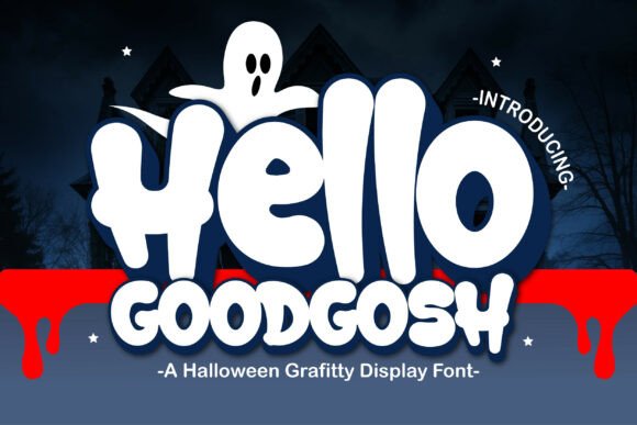 Hello Goodgosh: A Bold Display Font for Editorial Design