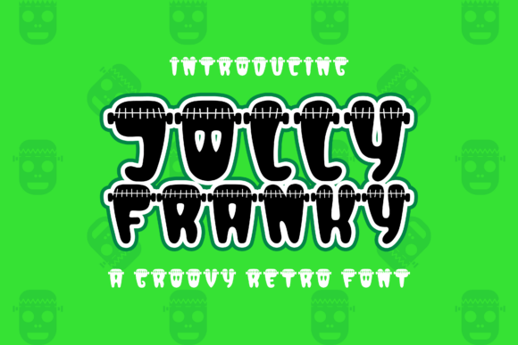 Jolly Franky: A Bold Retro Font for Fun Branding
