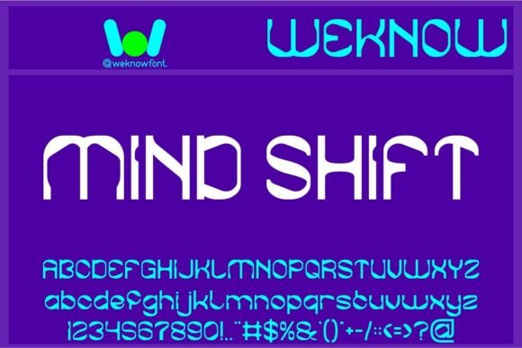 Mind Shift Font Review: A Future-Forward Typographic Statement