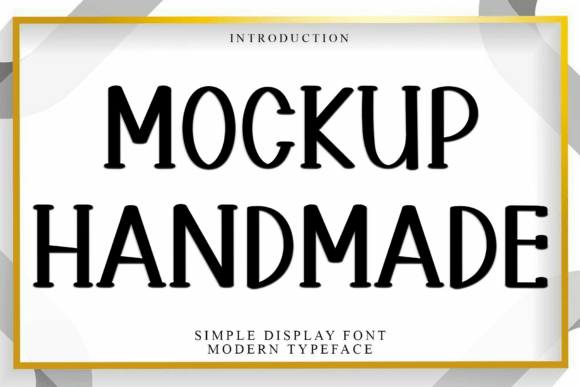 Mockup Handmade: The Font That Brings Holiday Magic to Your Campaigns