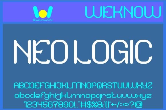 Neo Logic: A Font for Crafters Who Love Modern Meets Retro