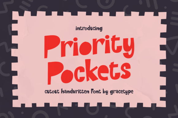 Priority Pocket: A Playful Font for Bold Branding