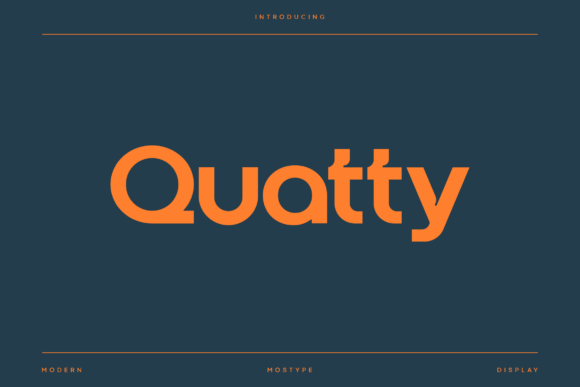 Quatty: A Font That Speaks Volume