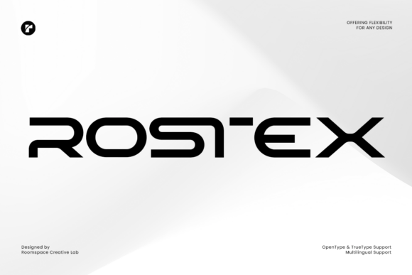 Rostex Regular: A Bold Choice for Modern Branding
