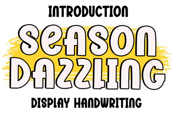 Season Dazzling: A Font That Brings Summer Vibes to Digital Design