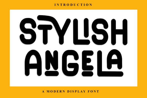 Stylish Angela: A Font That Brings Holiday Magic to Your Brand