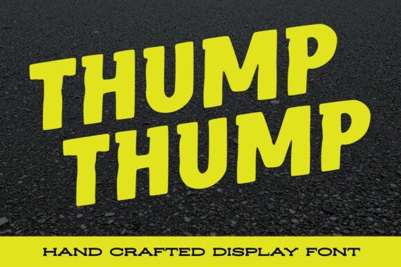 Thump Thump: A Font That Speaks with Rhythm
