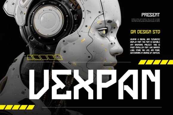 Vexpan: A Modern Display Font for Web Designers